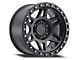 Method Race Wheels MR312 Matte Black with Gloss Black Lip 6-Lug Wheel; 17x8.5; 0mm Offset (15-20 F-150)