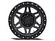 Method Race Wheels MR312 Matte Black with Gloss Black Lip 6-Lug Wheel; 17x8.5; 0mm Offset (15-20 F-150)