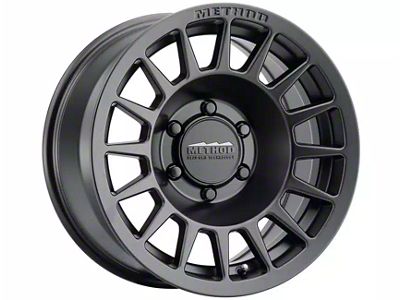 Method Race Wheels MR707 Bead Grip Matte Black 6-Lug Wheel; 17x8.5; 0mm Offset (15-20 F-150)