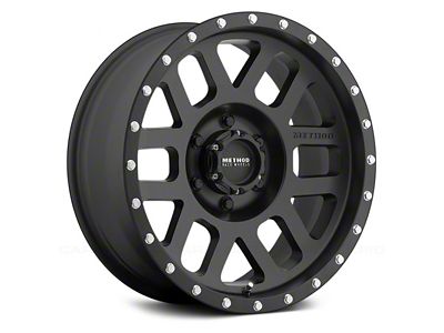 Method Race Wheels MR306 Mesh Matte Black 8-Lug Wheel; 18x9; -12mm Offset (19-24 RAM 2500)