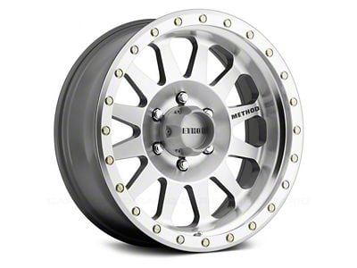 Method Race Wheels MR304 Double Standard Machined 6-Lug Wheel; 20x10; -18mm Offset (21-24 F-150)