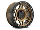 Method Race Wheels MR312 Bronze with Matte Black Lip 6-Lug Wheel; 17x8.5; 0mm Offset (21-25 F-150)