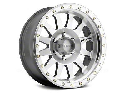 Method Race Wheels MR304 Double Standard Machined 6-Lug Wheel; 20x10; -18mm Offset (09-14 F-150)