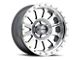 Method Race Wheels MR304 Double Standard Machined 6-Lug Wheel; 17x8.5; 0mm Offset (07-13 Sierra 1500)