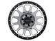 Method Race Wheels MR305 NV Matte Black Machined 6-Lug Wheel; 17x8.5; 0mm Offset (07-13 Sierra 1500)