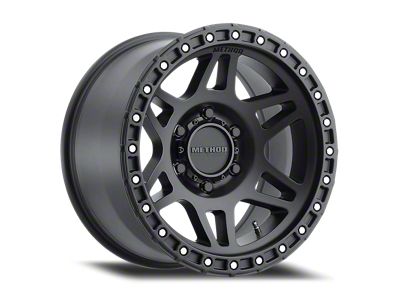 Method Race Wheels MR312 Matte Black 6-Lug Wheel; 17x8.5; 0mm Offset (07-13 Silverado 1500)