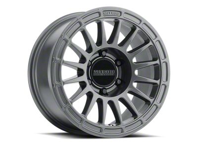 Method Race Wheels MR314 Gloss Titanium 6-Lug Wheel; 17x8.5; 0mm Offset (07-13 Silverado 1500)