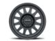 Method Race Wheels MR704 Matte Black 6-Lug Wheel; 17x8.5; 0mm Offset (07-13 Silverado 1500)