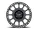 Method Race Wheels MR105 Beadlock Matte Black 6-Lug Wheel; 17x8.5; 0mm Offset (14-18 Silverado 1500)