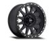 Method Race Wheels MR304 Double Standard Matte Black 6-Lug Wheel; 17x8.5; 0mm Offset (19-24 Sierra 1500)
