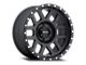 Method Race Wheels MR306 Mesh Matte Black 6-Lug Wheel; 17x8.5; 0mm Offset (19-24 Sierra 1500)