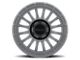 Method Race Wheels MR314 Gloss Titanium 6-Lug Wheel; 17x8.5; 0mm Offset (19-24 Sierra 1500)