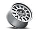 Method Race Wheels MR704 Matte Titanium 6-Lug Wheel; 17x8.5; 0mm Offset (19-25 Sierra 1500)