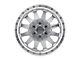 Method Race Wheels MR304 Double Standard Machined 6-Lug Wheel; 17x8.5; 0mm Offset (04-08 F-150)