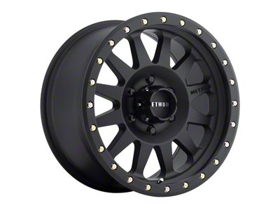 Method Race Wheels MR304 Double Standard Matte Black 6-Lug Wheel; 17x8.5; 0mm Offset (04-08 F-150)