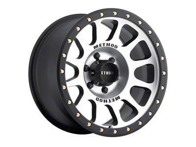 Method Race Wheels MR305 NV Matte Black Machined 6-Lug Wheel; 18x9; 18mm Offset (04-08 F-150)