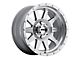 Method Race Wheels MR301 The Standard Machined 6-Lug Wheel; 17x9; -12mm Offset (07-13 Sierra 1500)