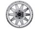 Method Race Wheels MR301 The Standard Machined 6-Lug Wheel; 17x9; -12mm Offset (07-13 Sierra 1500)