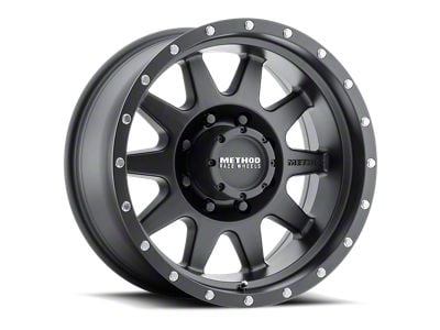 Method Race Wheels MR301 The Standard Matte Black 8-Lug Wheel; 20x9; 18mm Offset (11-16 F-350 Super Duty SRW)