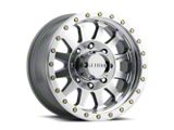 Method Race Wheels MR304 Double Standard Machined 8-Lug Wheel; 17x8.5; 0mm Offset (11-16 F-350 Super Duty SRW)