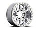 Method Race Wheels MR101 Beadlock Raw Machined 6-Lug Wheel; 17x9; -12mm Offset (14-18 Silverado 1500)