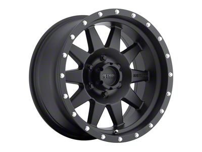 Method Race Wheels MR301 The Standard Matte Black 6-Lug Wheel; 17x8.5; 25mm Offset (19-24 Sierra 1500)