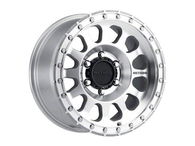 Method Race Wheels MR315 Machined 6-Lug Wheel; 17x9; -12mm Offset (14-18 Sierra 1500)