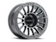 Method Race Wheels MR314 Gloss Titanium 6-Lug Wheel; 17x8.5; 0mm Offset (19-25 Silverado 1500)