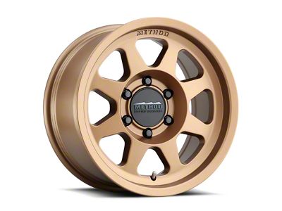 Method Race Wheels MR701 Bronze 6-Lug Wheel; 17x8.5; 0mm Offset (19-24 Silverado 1500)