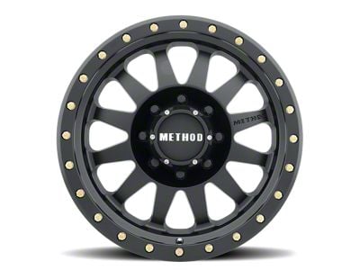 Method Race Wheels MR304 Double Standard Matte Black 8-Lug Wheel; 18x9; -12mm Offset (01-06 Sierra 2500 HD)