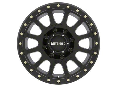 Method Race Wheels MR305 NV HD Matte Black 8-Lug Wheel; 18x9; 18mm Offset (01-06 Sierra 2500 HD)