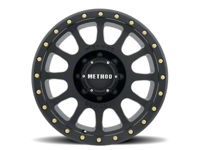 Method Race Wheels MR305 NV Matte Black 8-Lug Wheel; 17x8.5; 0mm Offset (01-06 Sierra 2500 HD)