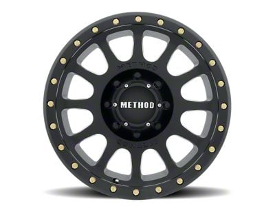 Method Race Wheels MR305 NV Matte Black 8-Lug Wheel; 18x9; -12mm Offset (01-06 Sierra 2500 HD)