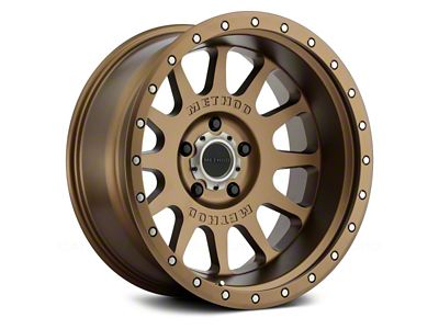 Method Race Wheels MR605 NV Bronze 8-Lug Wheel; 20x10; -24mm Offset (01-06 Sierra 2500 HD)