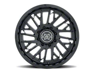 Method Race Wheels MR801 Gloss Black Milled 8-Lug Wheel; 20x10; -18mm Offset (01-06 Sierra 2500 HD)