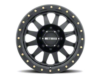 Method Race Wheels MR304 Double Standard Matte Black 8-Lug Wheel; 18x9; -12mm Offset (01-06 Sierra 3500 HD SRW)