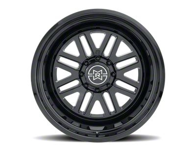 Method Race Wheels MR804 Gloss Black 8-Lug Wheel; 22x12; -40mm Offset (01-06 Sierra 3500 HD SRW)