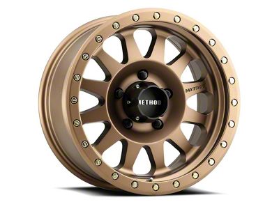 Method Race Wheels MR304 Double Standard Bronze 5-Lug Wheel; 17x8.5; 0mm Offset (02-08 RAM 1500, Excluding Mega Cab)