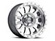 Method Race Wheels MR304 Double Standard Machined 8-Lug Wheel; 20x10; -18mm Offset (03-09 RAM 3500 SRW)