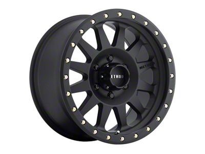 Method Race Wheels MR304 Double Standard Matte Black 8-Lug Wheel; 18x9; -12mm Offset (03-09 RAM 3500 SRW)