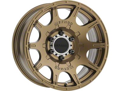 Method Race Wheels MR308 Roost Bronze 6-Lug Wheel; 17x8.5; 0mm Offset (07-13 Sierra 1500)