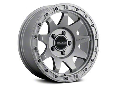 Method Race Wheels MR317 Matte Titanium 6-Lug Wheel; 20x9; 18mm Offset (07-13 Sierra 1500)