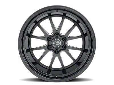 Method Race Wheels MR802 Double Black Milled 6-Lug Wheel; 20x12; -40mm Offset (07-13 Sierra 1500)