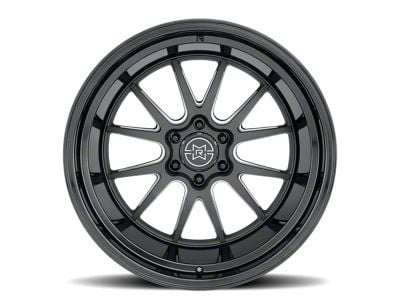 Method Race Wheels MR802 Double Black Milled 6-Lug Wheel; 22x12; -40mm Offset (07-13 Sierra 1500)