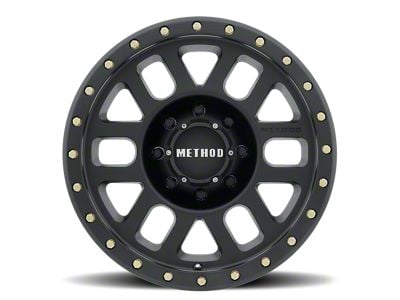 Method Race Wheels MR309 Grid Matte Black 8-Lug Wheel; 18x9; 0mm Offset (11-14 Sierra 2500 HD)