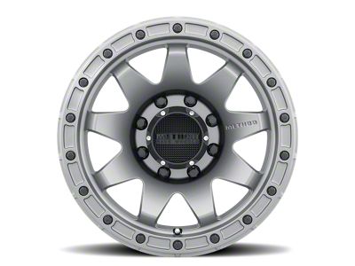 Method Race Wheels MR317 Titanium 8-Lug Wheel; 20x9; 18mm Offset (11-14 Sierra 2500 HD)