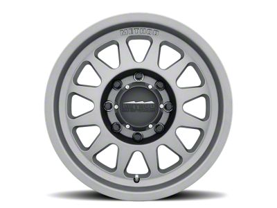 Method Race Wheels MR704 HD Bead Grip Titanium 8-Lug Wheel; 17x9; 18mm Offset (11-14 Sierra 2500 HD)