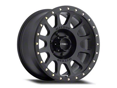 Method Race Wheels MR305 NV Matte Black 8-Lug Wheel; 20x10; -18mm Offset (11-14 Sierra 3500 HD SRW)