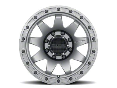 Method Race Wheels MR317 Titanium 8-Lug Wheel; 20x9; 18mm Offset (11-14 Sierra 3500 HD SRW)