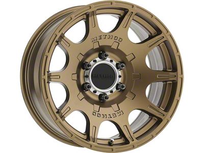 Method Race Wheels MR308 Roost Bronze 6-Lug Wheel; 17x8.5; 0mm Offset (07-13 Silverado 1500)